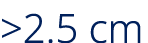  2.5 cm