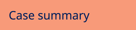 Case summary